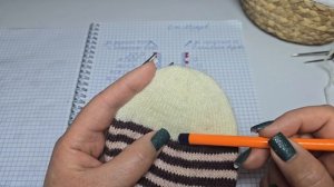 Вяжу мысок звёздочка правильной округлой формы. Расчёт убавок для тонкой пряжи