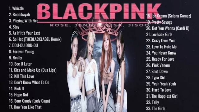 BLACKPINK | Playlist (Non-stop)