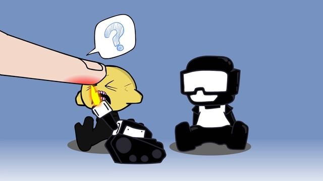 Anime Chibi FNF vs Finger | Friday Night Funkin' Animation | Lemon Demon and Tankman смотреть онлайн