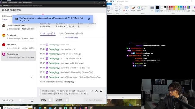My Unban Requests Are UNHINGED.. смотреть онлайн