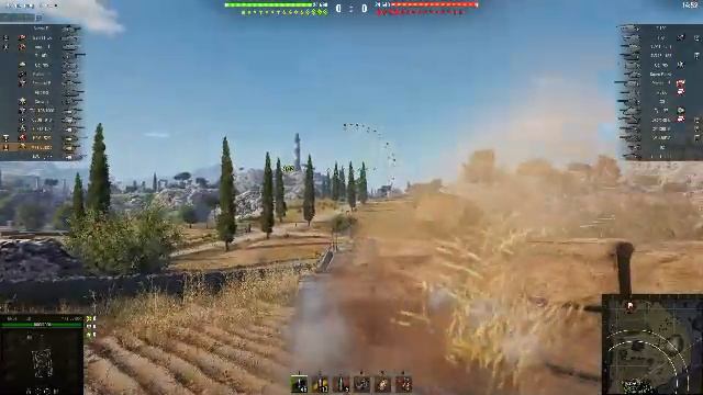 мир танков М 41 BULLDOG +VICKERS MBT смотреть онлайн