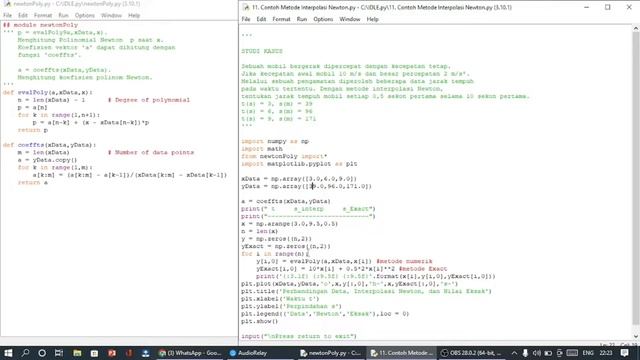 Metode Interpolasi Newton Berbasis Python 3 смотреть онлайн