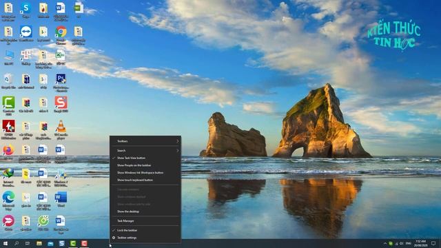 Cách tùy chỉnh các thành phần trên thanh taskbar trong win 10 смотреть онлайн