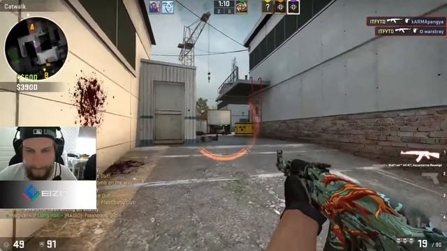 CSGO: NiP f0rest 5K HS on cache смотреть онлайн