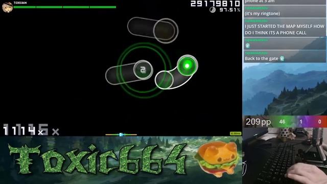 osu! | Back to the gate 1❌ | Liveplay смотреть онлайн