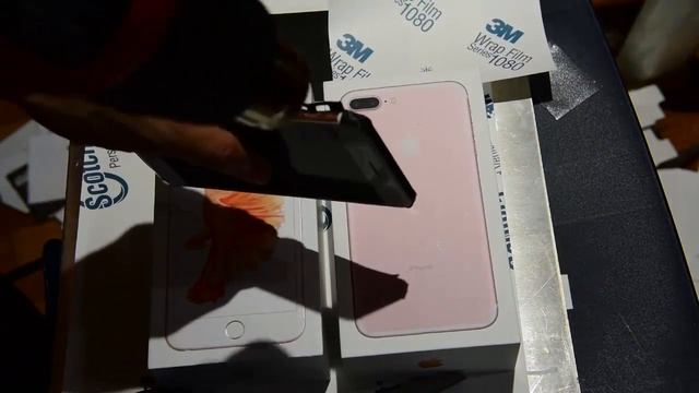 How To Wrap Matte Black On Apple iPhone 7&7 Plus! смотреть онлайн