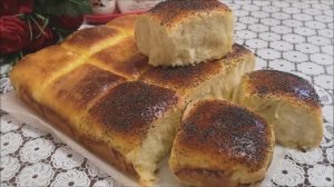 Булочки с маком и творогом|Рецепт дрожжевого теста|Булочки как пух|вкусные булочки с начинкой