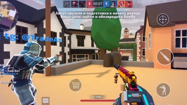 играем в бомбу в POLYWAR