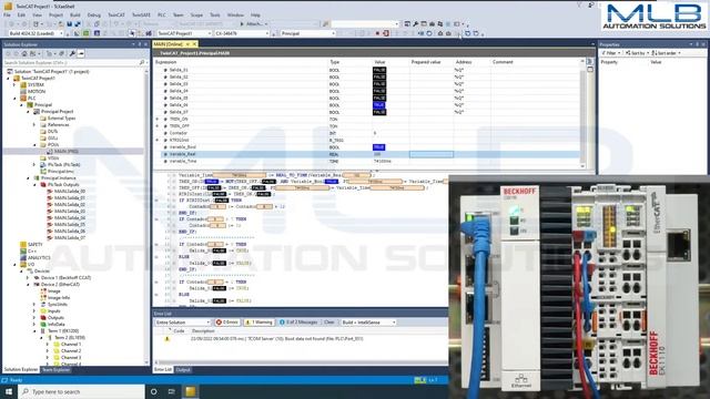 Beckhoff Controller / Beijer HMI