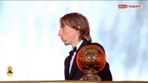 Revivez le sacre de Luka Modriç-Ballon d'Or