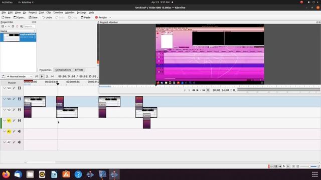 Kdenlive How To Burn An Image Or Video Into Another смотреть онлайн
