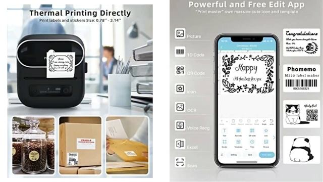 TOP 03 best Phomemo Thermal Label Multiple Templates | BEST Portable Receipt Printers | ProDigit | смотреть онлайн