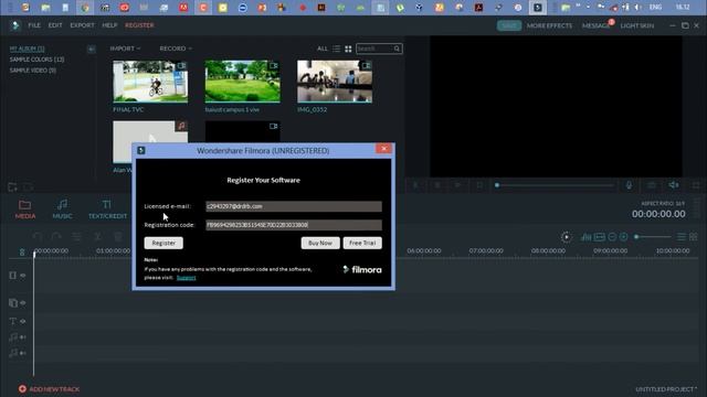 How to activate Wondershare Filmora 8.3.5/8.6.1 [new method 2018] смотреть онлайн