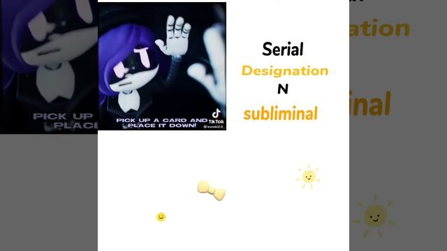 Serial Designation N Subliminal. смотреть онлайн