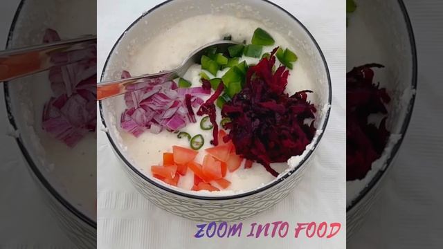 Pretty In Pink: Veggies Packed Pink Waffles With A Fun & Healthy Twist #shorts