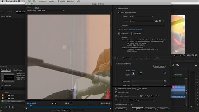 Adobe Premiere Pro | Exporting Video at Small Size & Reducing Bitrate смотреть онлайн