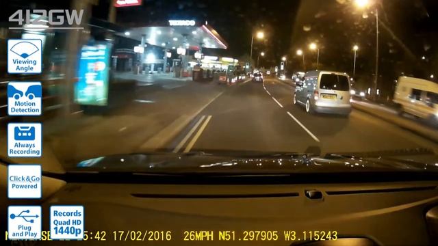 Nextbase 412GW Professional Dash Camera Built in WiFi Quad HD 1440p смотреть онлайн