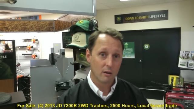 (4) 2013 John Deere 7200R 2WD Tractors For Sale in North Carolina смотреть онлайн