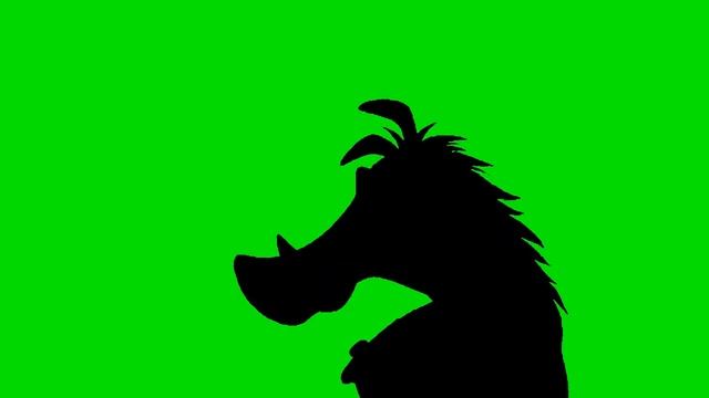Timon And Pumbaa At The Cinema Green Screen @AMSPECIALOLYMPICSGAMESTOP2006S