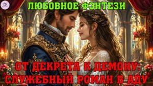 АУДИОКНИГА ЛЮБОВНОЕ ФЭНТЕЗИ: ОТ ДЕКРЕТА К ДЕМОНУ - СЛУЖЕБНЫЙ РОМАН В АДУ. КНИГА 1