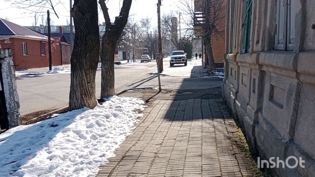 первый день весны в Ейске❄️☀️, идём отправлять заказ с Авито... смотреть онлайн