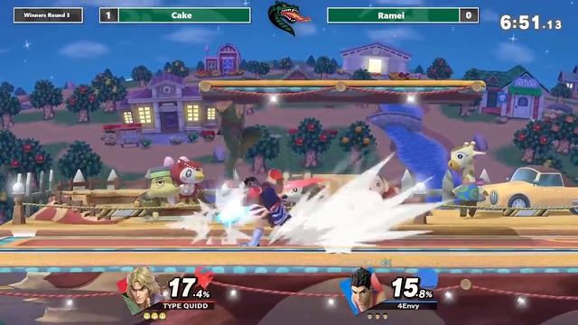 Tacklebox #33 Winner's Quarters, Cake (ROB, Ken) vs Ramei (Little Mac)