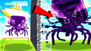 Майнкрафт, но РИСУЯ МОБОВ, ОНИ СТАНОВЯТСЯ ЖИВЫМИ в БИТВЕ МОБОВ…