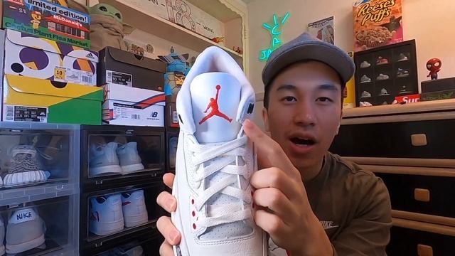 My HONEST THOUGHTS on the WHITE CEMENT 3's | Jordan 3 Reimagined 'White Cement' Unboxing + Review смотреть онлайн