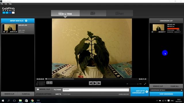 Как сделать Timelapse в Gopro studio смотреть онлайн