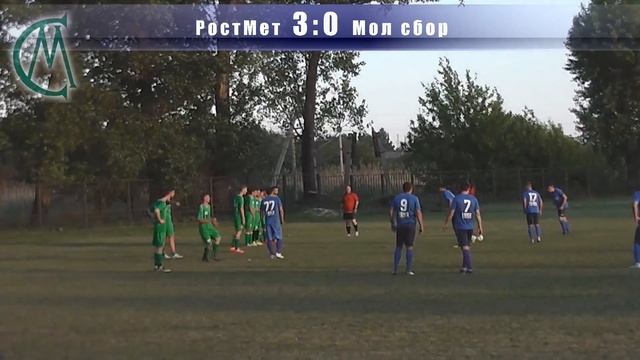 Футбол "РостМет" 7:0 "Молодёжная сборная" - Голы смотреть онлайн