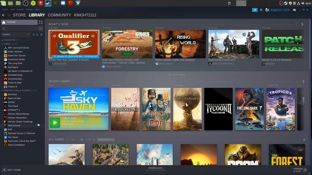 Linux and Windows games