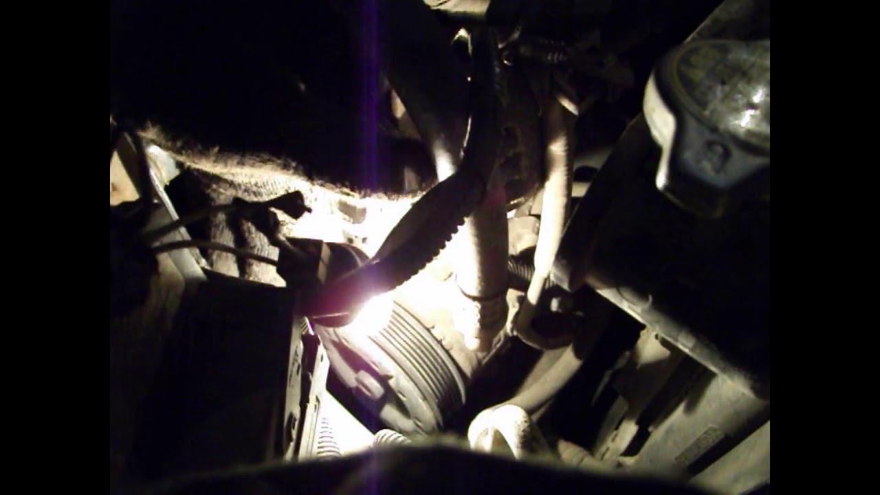 замена подшипников и как снять генератор и натяжную планку на тойота авенсис с двс 1ZZFE +кат№ смотреть онлайн