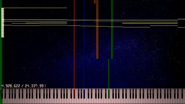 [BLACK MIDI] Ouranos - 24 million notes смотреть онлайн
