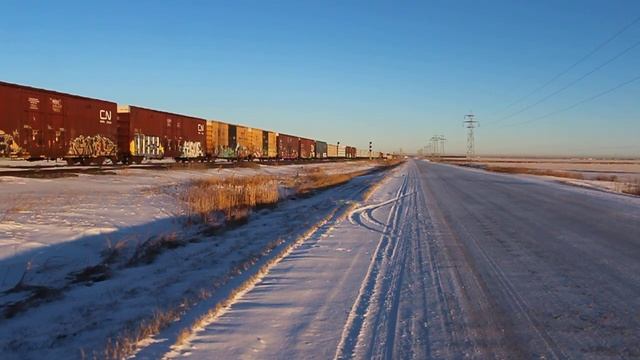 Eastbound CN Train (Manifest) (Wednesday December 27 2023) смотреть онлайн