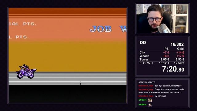 Darkwing Duck (NES) Any% speedrun in 13:04 смотреть онлайн