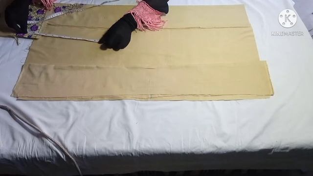 Embroidered trouser Cutting and stitching Very Easy Method naveeda designer смотреть онлайн