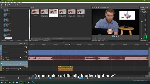 How To Remove Annoying Sounds In VEGAS Pro And Movie Studio