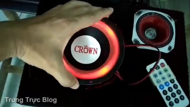 LED nháy theo nhạc loa Crown | Mod led nháy đơn giản nhưng đẹp смотреть онлайн