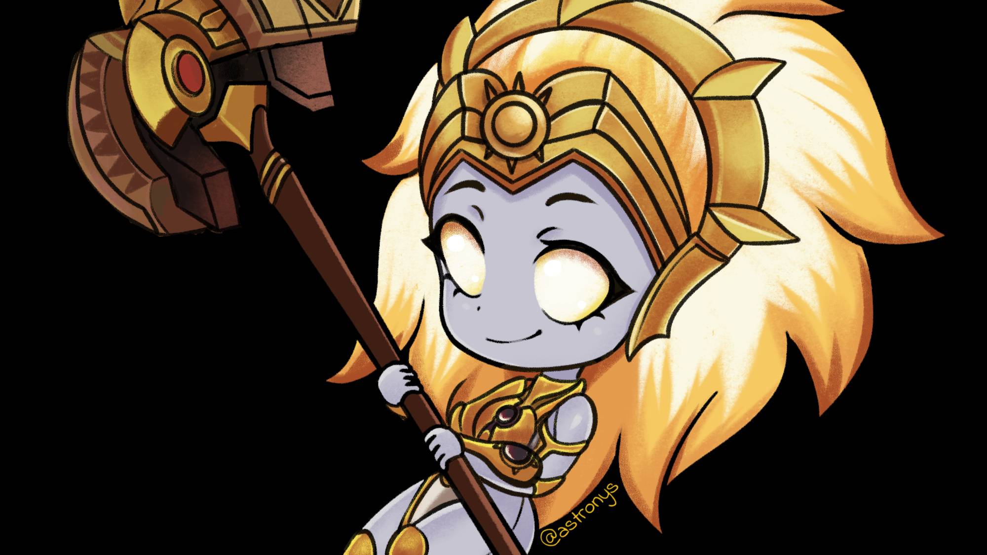 Speedpaint Dawnbreaker / скоростное рисование Рассветающей из Доты 2