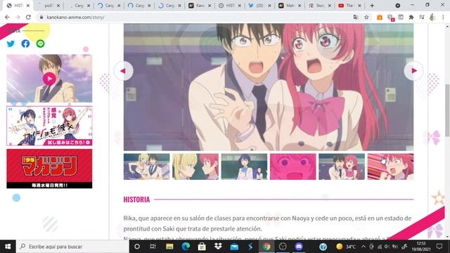 Kanojo mo Kanojo comentando avance del capitulo 8 смотреть онлайн