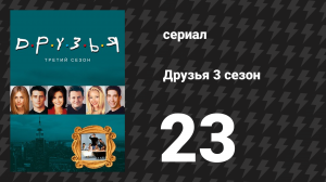 Друзья 3 сезон 23 серия «Эпизод со штучкой Росса» (сериал, 1996)