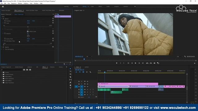 Fixed effects in Premiere pro effects control Panel Explained |Premiere Pro Basics (Hindi) Part-16 смотреть онлайн