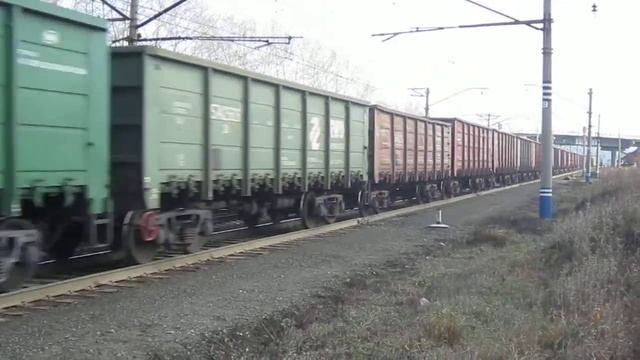 ВЛ11-340 перегон Первоуральск-Хрустальная смотреть онлайн