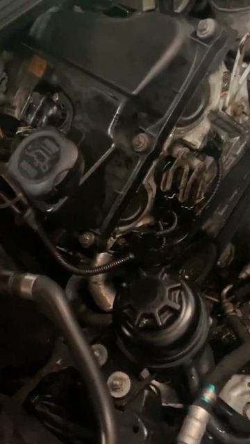 First Engine Start After Timing Chain On Bmw E90 2.0 Petrol