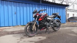Индийский мотоцикл TVS APACHE 200 4V. В продаже. Обзор.
