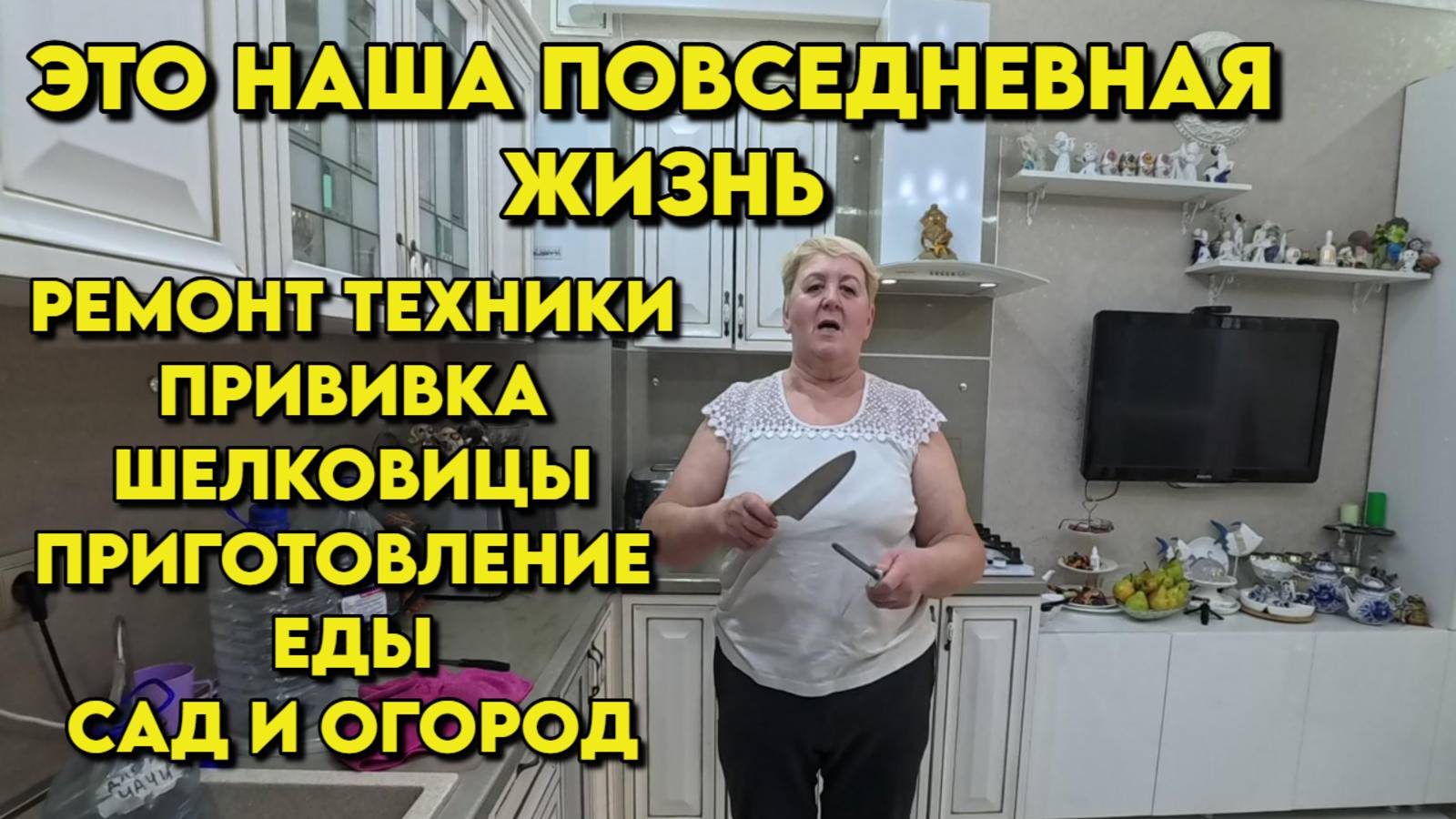 870 Жизнь семьи после переезда на юг/Прививка шелковицы/Наш сад на Кубани смотреть онлайн