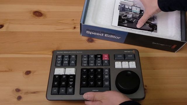 DaVinci Resolve Speed Editor 다빈치리졸브 스피드에디터 박스개봉 смотреть онлайн