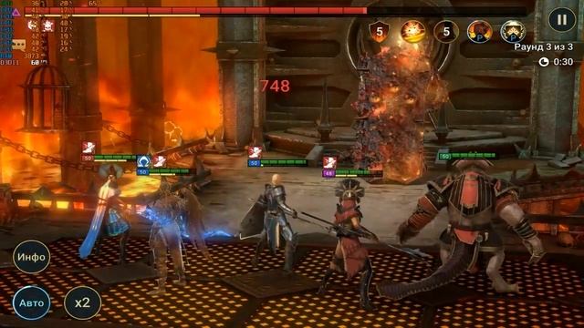 Прохождение Raid Shadow Legend - #384 Замок Лавового рыцаря - Уровень 8. смотреть онлайн