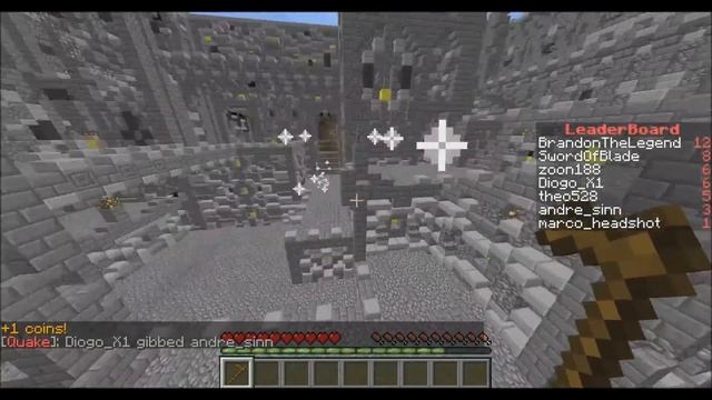 Minecraft Mini-Game: QUAKE 12 Kill Streak + Win смотреть онлайн