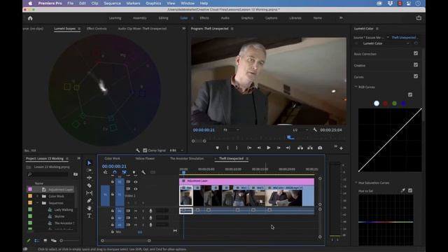 13 15 - Applying preset options to Adjustment Layers смотреть онлайн